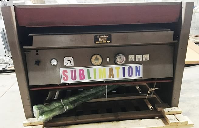UNION SPECIAL RELIANT Fusing Machine, Model 4B, 48" surface,